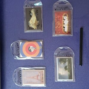 Assorted Art Magnets by Pomegranate Communications 5-pc